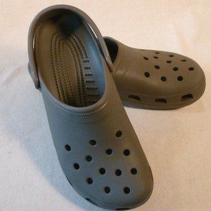 Crocbrand Classic Clog Men's 12 Slate Grey